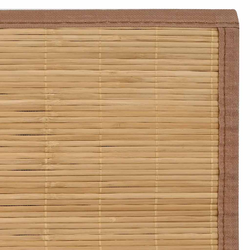 vidaXL Χαλί Καφέ 160 x 230 εκ. από Μπαμπού