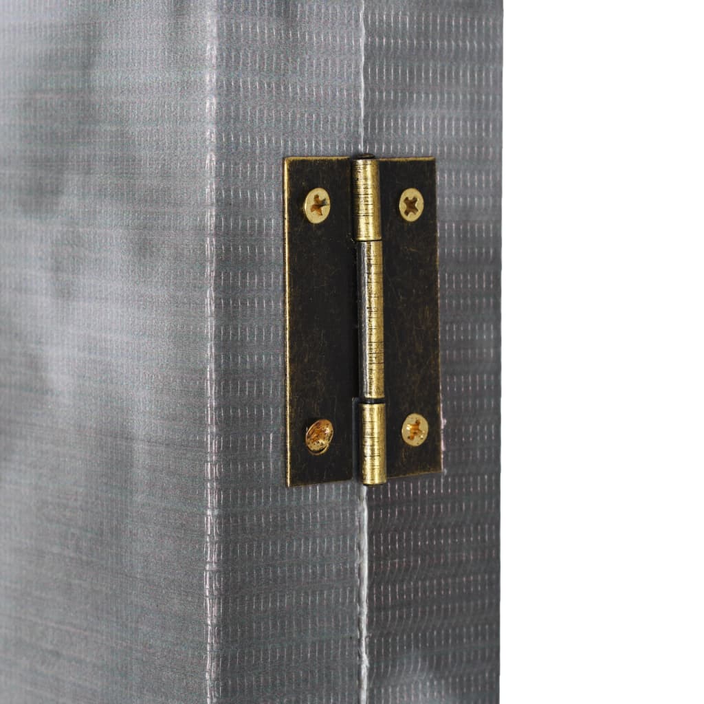 vidaXL Διαχωριστικό Δωματίου Πτυσσόμενο Λονδίνο Ασπρόμαυρο 160x170 εκ.