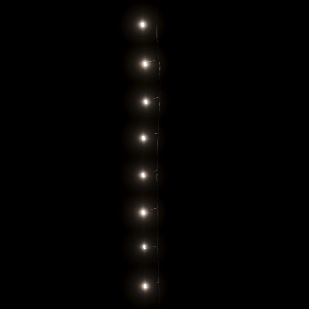 vidaXL Λαμπάκια LED Εσωτερικού/Εξωτερικού Χώρου 600 Ψυχρό Λευκό 60 μ.
