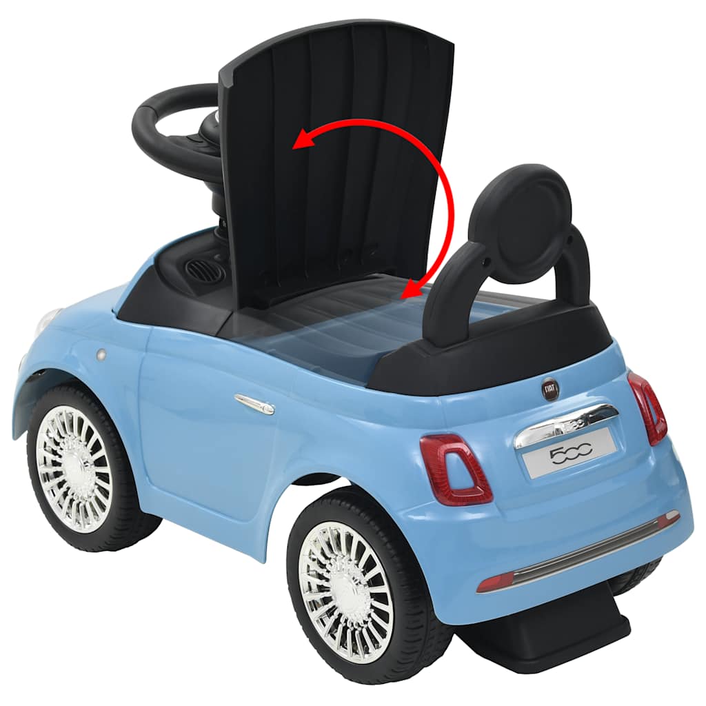 vidaXL Περπατούρα Fiat 500 Μπλε
