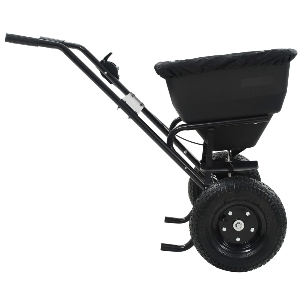 vidaXL Διανομέας Αλατιού Ώθησης 45 L 106 x 73 x 76 εκ. από PVC/Ατσάλι
