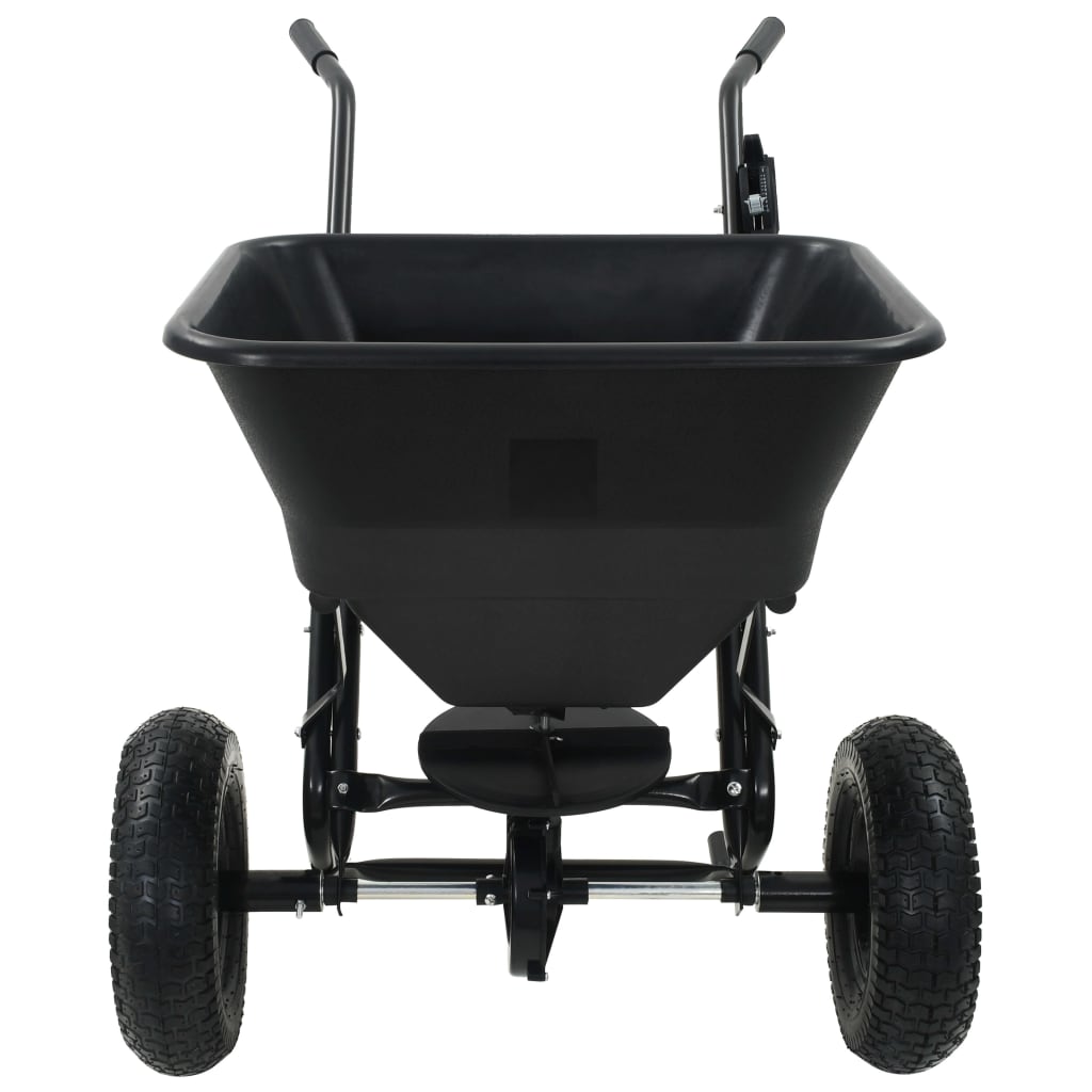 vidaXL Διανομέας Αλατιού Ώθησης 45 L 106 x 73 x 76 εκ. από PVC/Ατσάλι