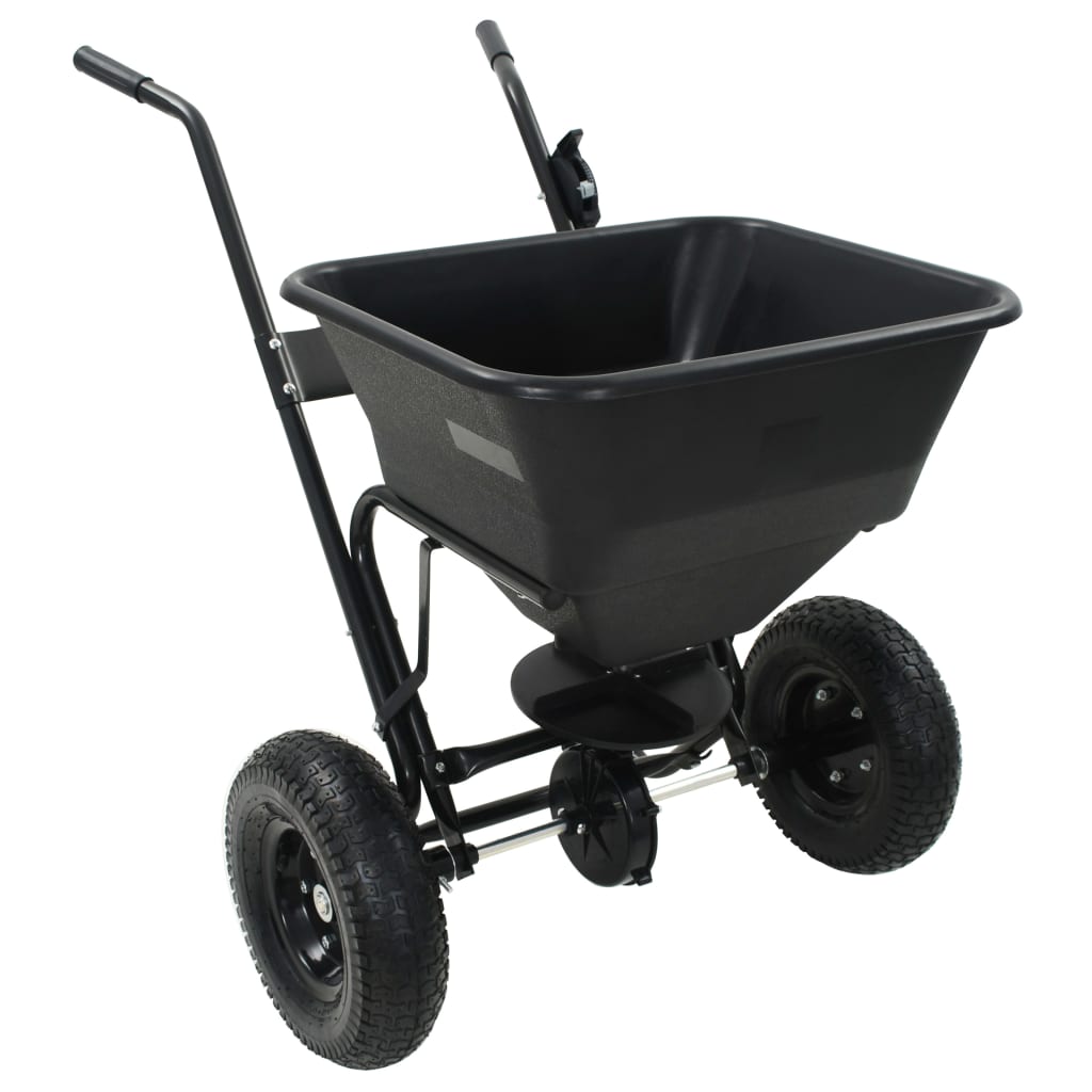 vidaXL Διανομέας Αλατιού Ώθησης 45 L 106 x 73 x 76 εκ. από PVC/Ατσάλι