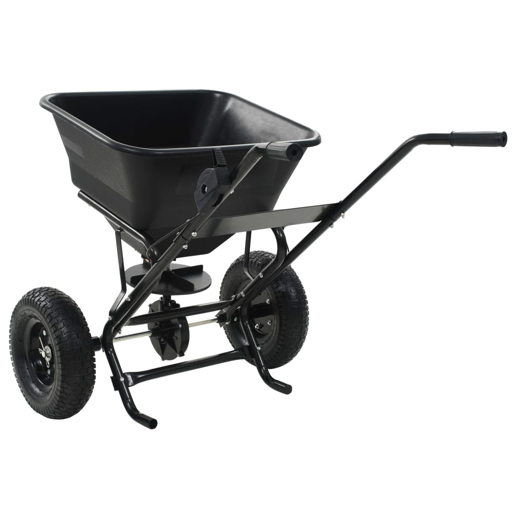vidaXL Διανομέας Αλατιού Ώθησης 45 L 106 x 73 x 76 εκ. από PVC/Ατσάλι