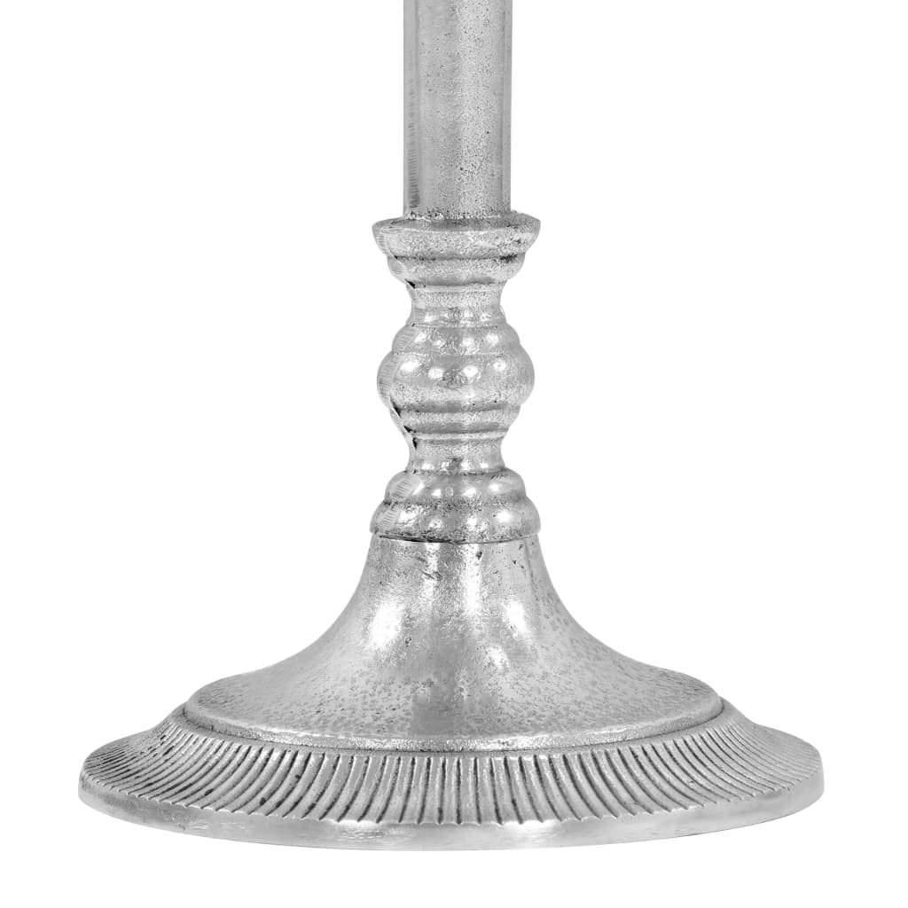 vidaXL Σαμπανιέρα Ασημί 39 x 29 x 71 εκ. από Ατόφιο Αλουμίνιο