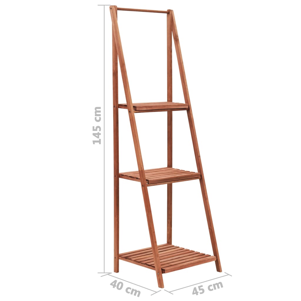 vidaXL Ραφιέρα Φυτών 45 x 40 x 145 εκ. από Ξύλο Κέδρου