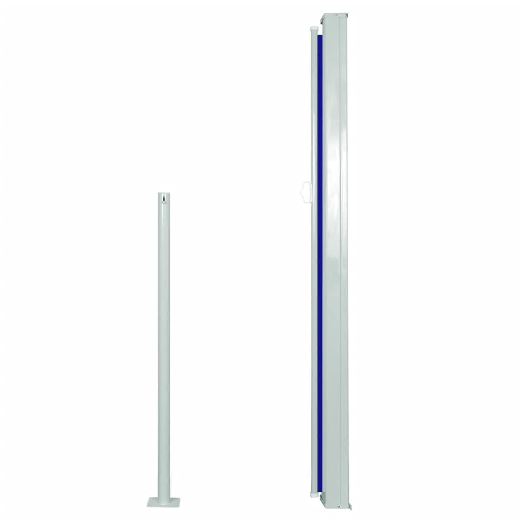vidaXL Σκίαστρο Πλαϊνό Συρόμενο Μπλε 140 x 300 εκ.