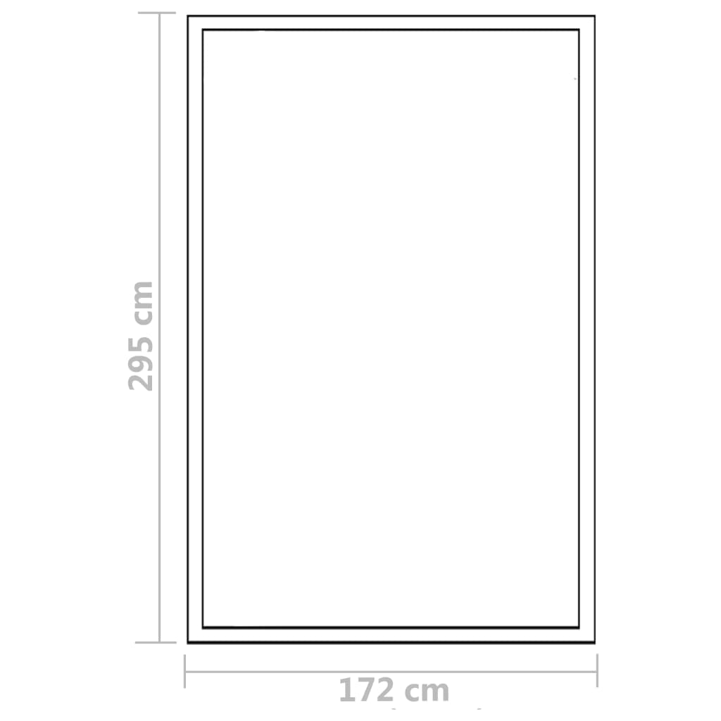 vidaXL Θερμοκήπιο 302 x 190 x 195 εκ. 11,19 μ³ Αλουμινίου