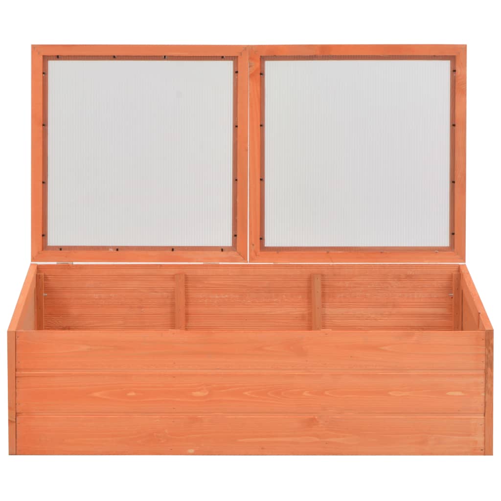 vidaXL Θερμοκήπιο 100x50x34 εκ. Ξύλινο