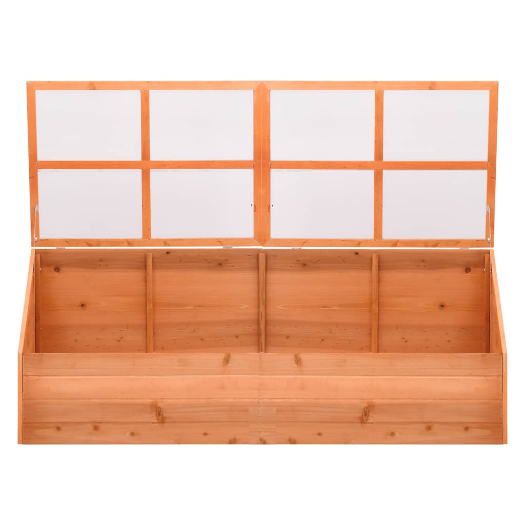 vidaXL Θερμοκήπιο 180 x 57 x 62 εκ. Ξύλινο