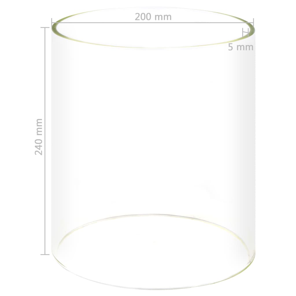 vidaXL Γυάλα για Μηχανή Hot Dog 200 x 240 χιλ. από Γυαλί