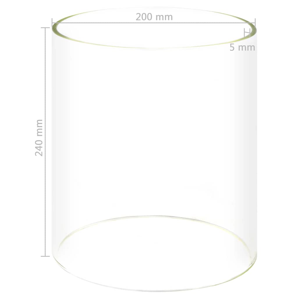 vidaXL Γυάλα για Μηχανή Hot Dog 200 x 240 χιλ. από Γυαλί