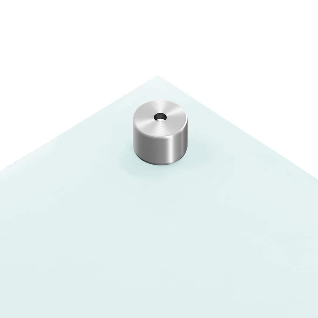 vidaXL Πλάτη Κουζίνας Λευκή 90 x 60 εκ. από Ψημένο Γυαλί