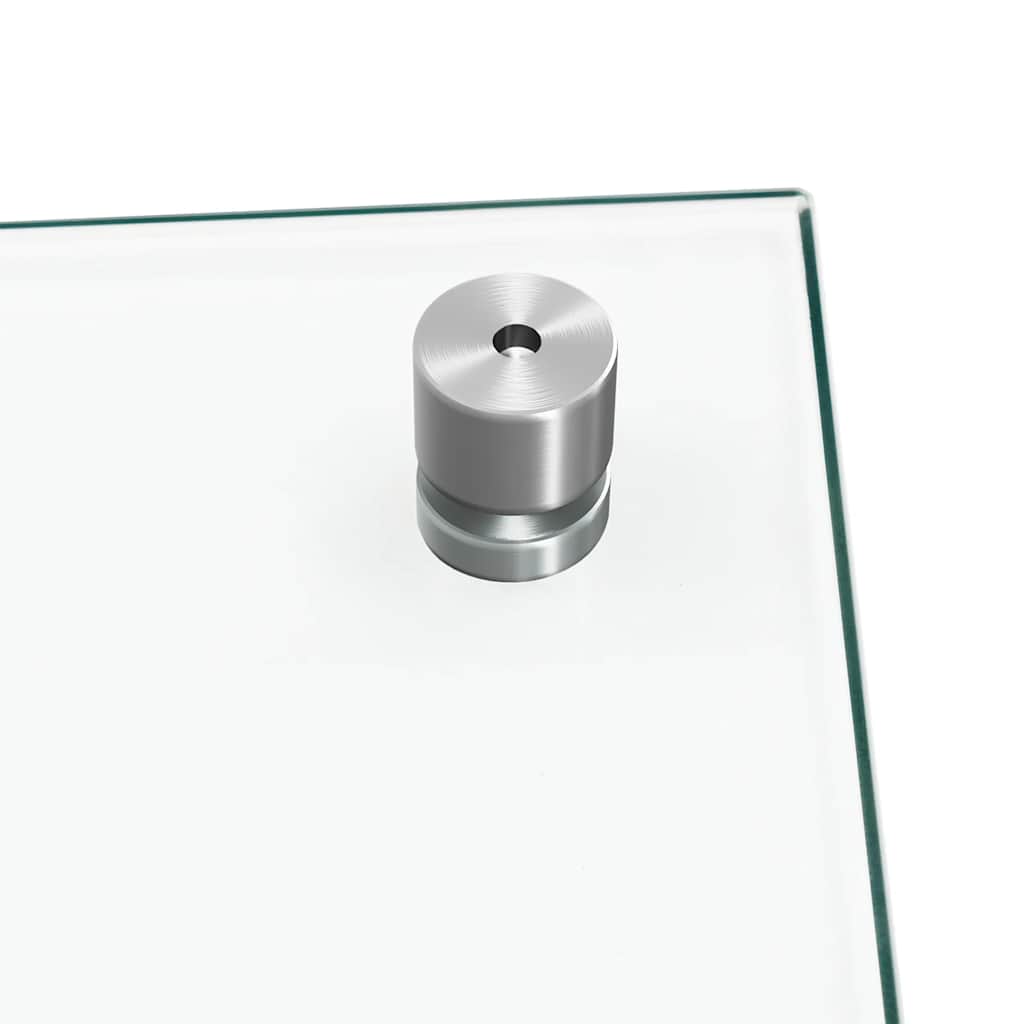 vidaXL Πλάτη Κουζίνας Διαφανής 90 x 50 εκ. από Ψημένο Γυαλί