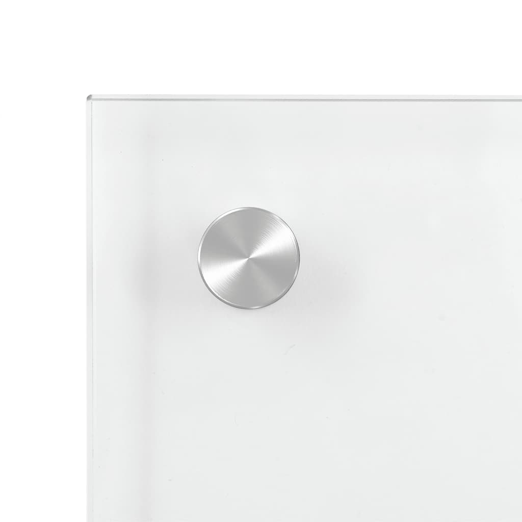 vidaXL Πλάτη Κουζίνας Διαφανής 100 x 40 εκ. από Ψημένο Γυαλί