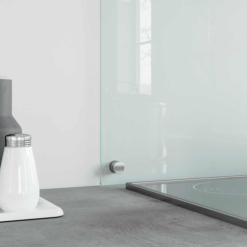 vidaXL Πλάτη Κουζίνας Μαύρη 70 x 40 εκ. από Ψημένο Γυαλί