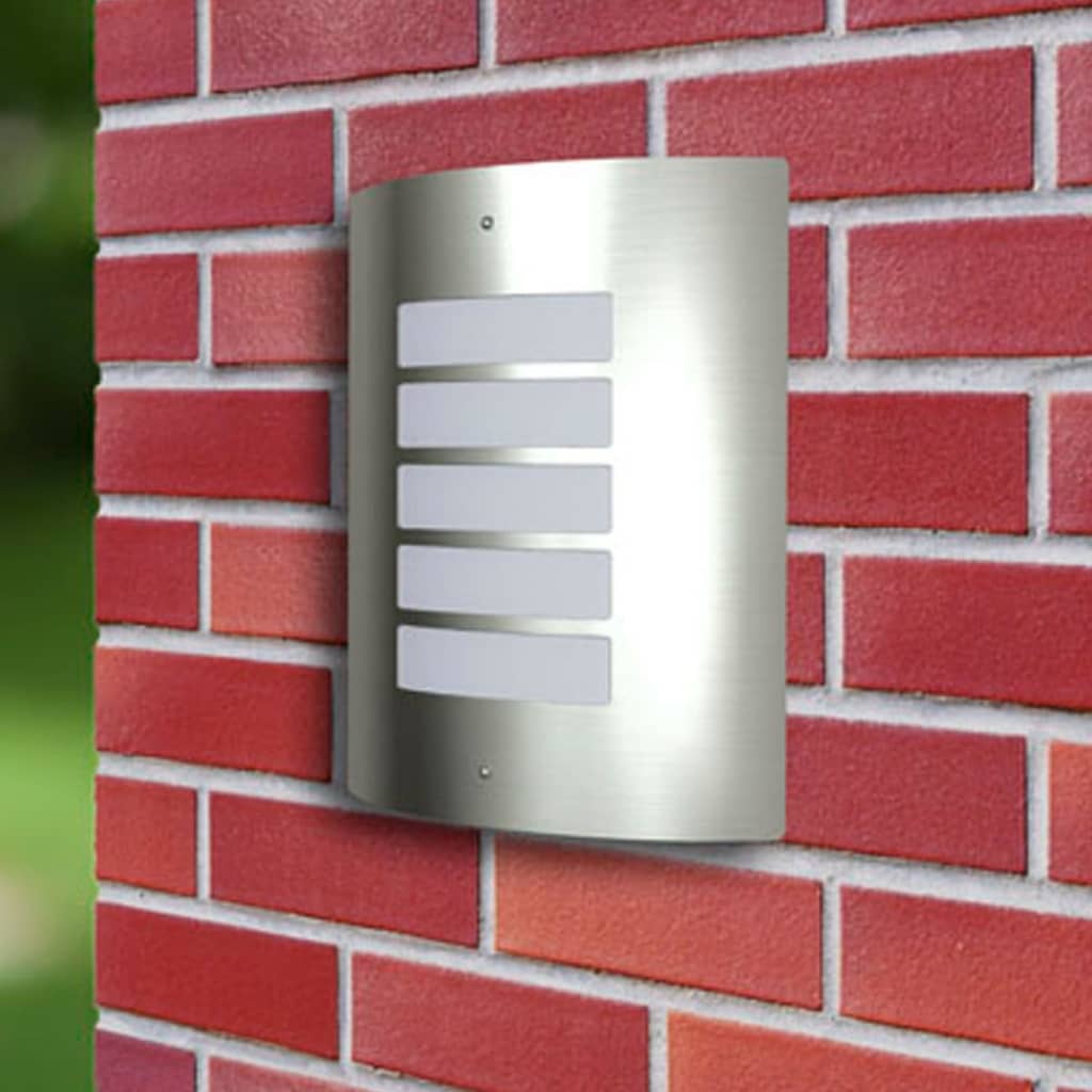 Wall Lights 2 pcs. Stainless Steel 60W