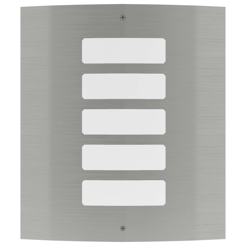 Wall Lights 2 pcs. Stainless Steel 60W