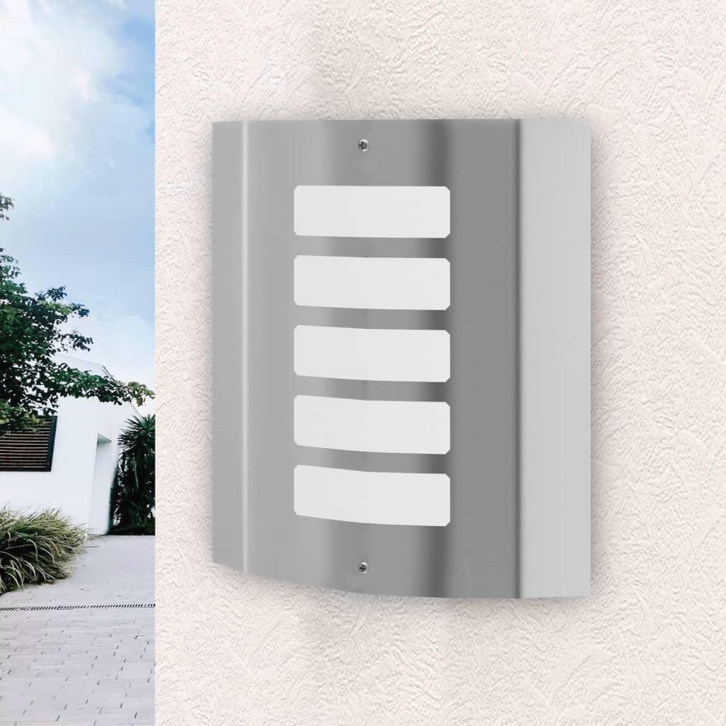 Wall Lights 2 pcs. Stainless Steel 60W
