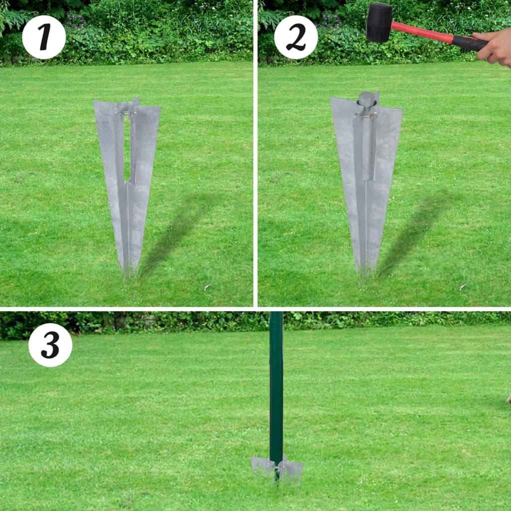 vidaXL Συρματόπλεγμα Σετ Πράσινο 25 x 1,5 μ. Ατσάλινο