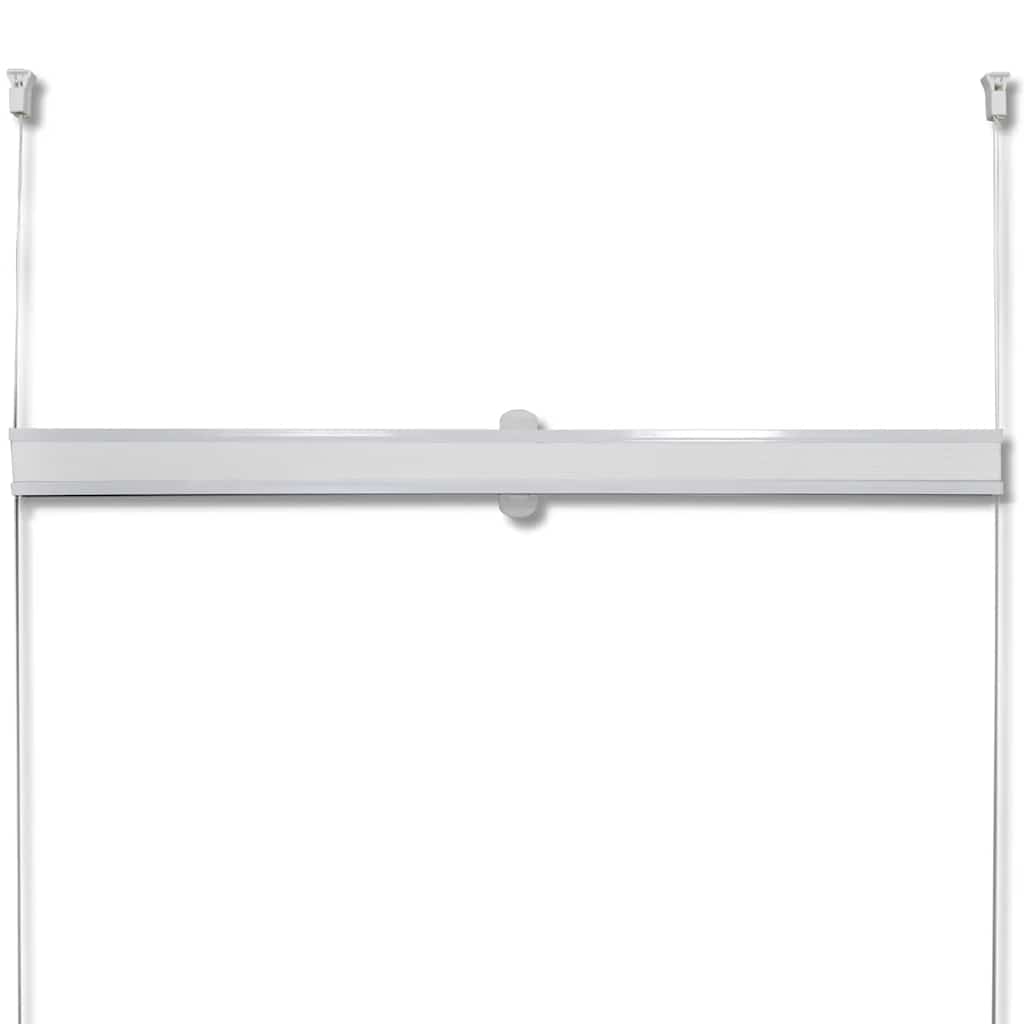 Pleated roller blind 60x100cm White