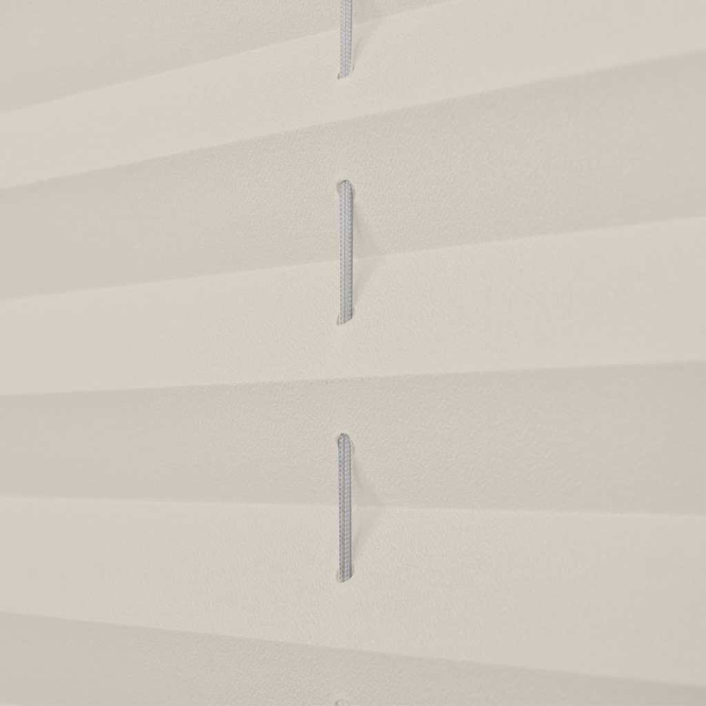 Pleated roller blind 90x150cm Cream