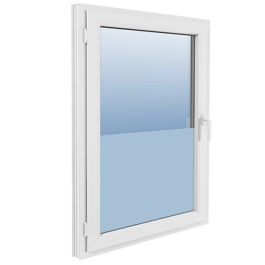 vidaXL Μεμβράνη Παραθύρου Ματ Γκρι 0,9x10 μ. PVC