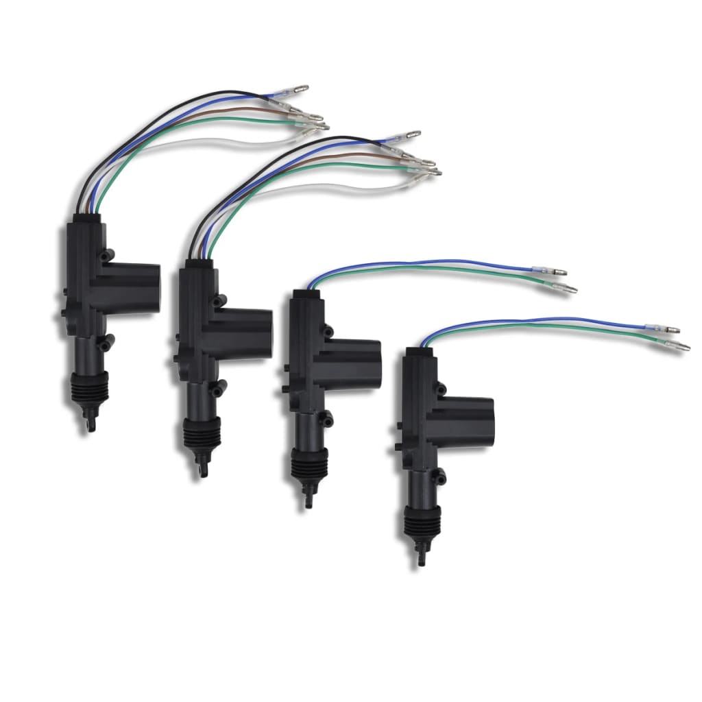 Κεντρική Κλειδαριά Αυτοκινήτου Κιτ Γ.Χ. 2 Καν. Τηλ. & 4 Κινητήρες 12V