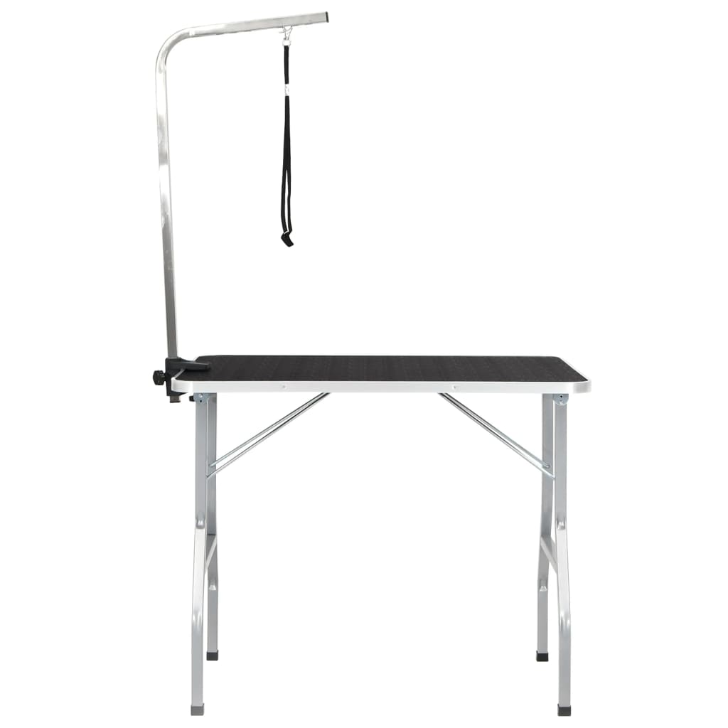 vidaXL Τραπέζι Καλλωπισμού για Σκύλους Γάτες Ρυθμιζόμενο 1 Θηλιά