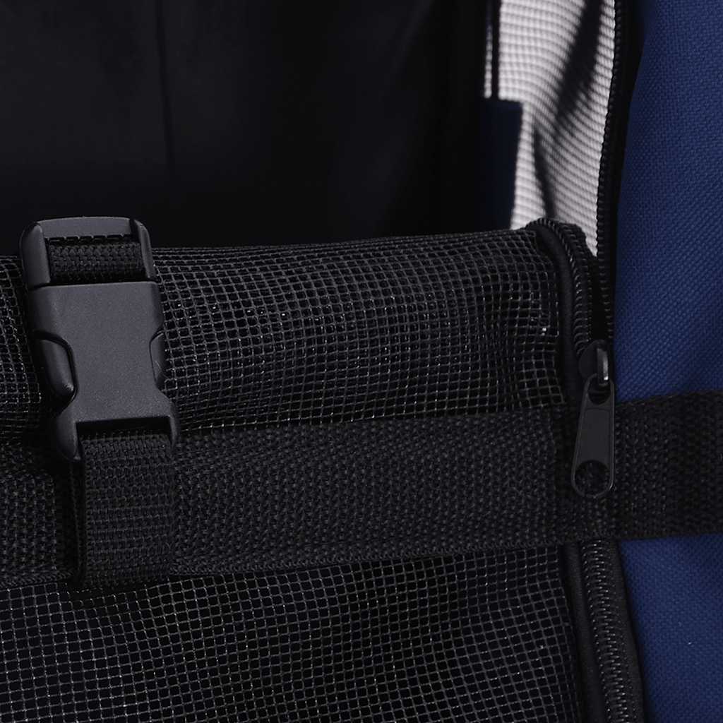 Τσάντα Μεταφοράς Κατοικίδιων Αναδιπλούμενη Πολυχρηστική Μπλε