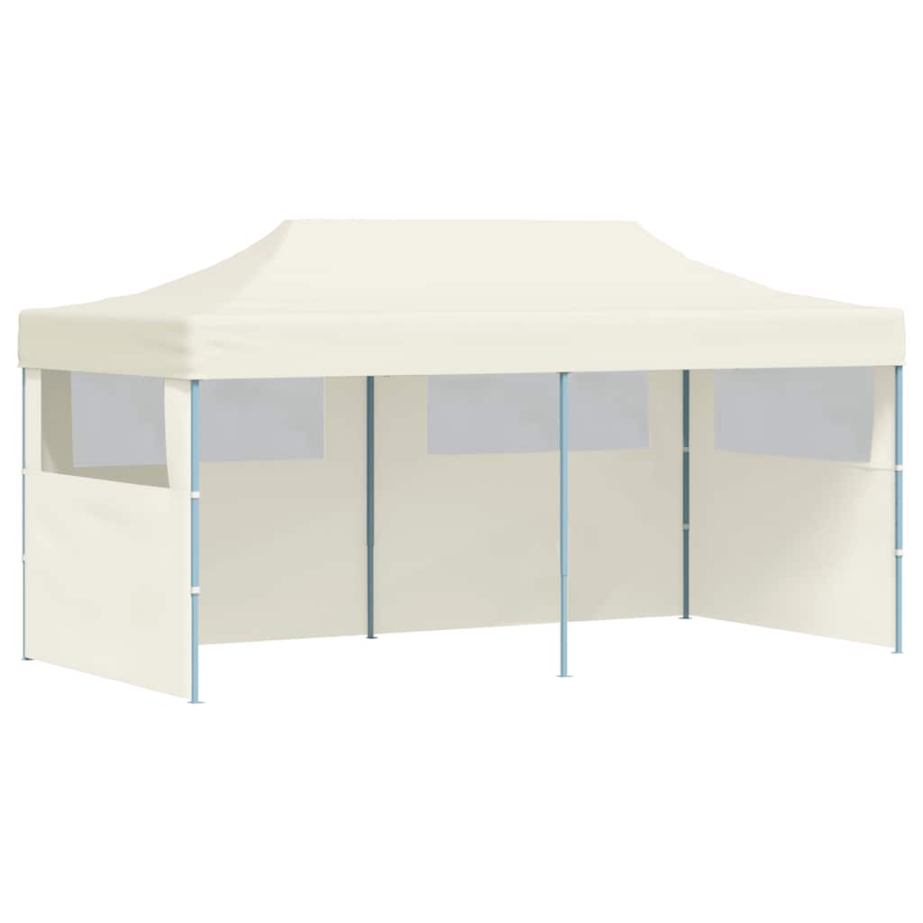 vidaXL Τέντα Εκδηλώσεων Pop-up Πτυσσόμενη Κρεμ 3 x 6 μ.