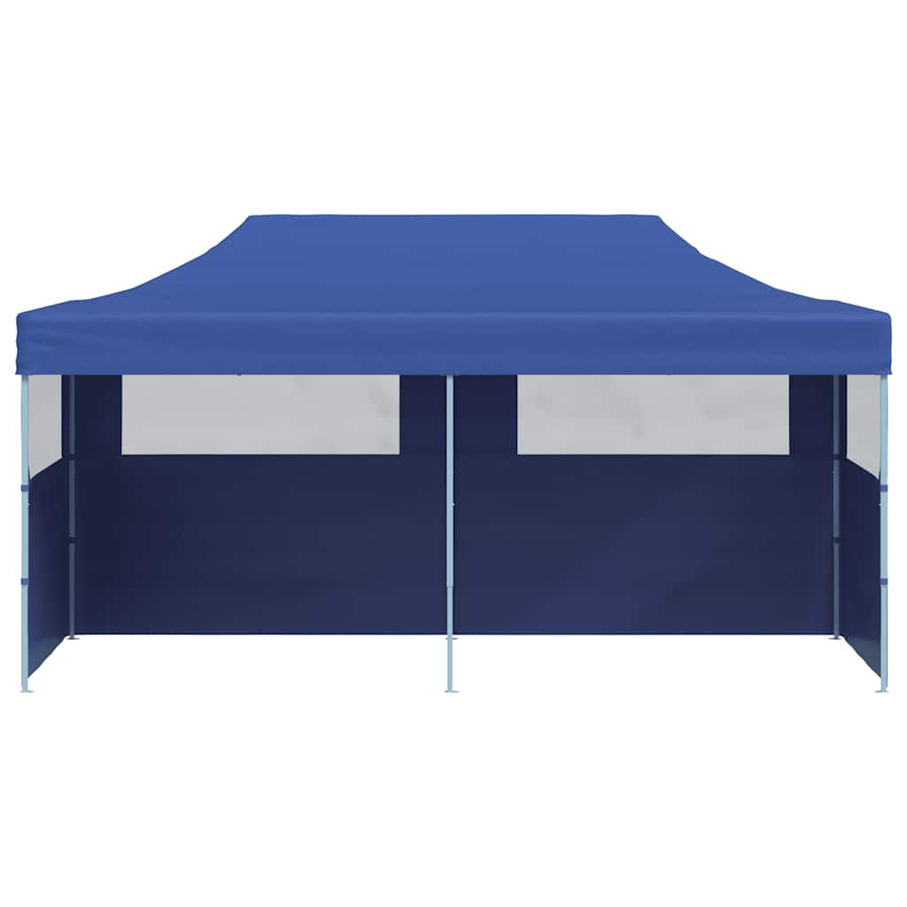 vidaXL Τέντα Εκδηλώσεων Pop-up Πτυσσόμενη Μπλε 3 x 6 μ.
