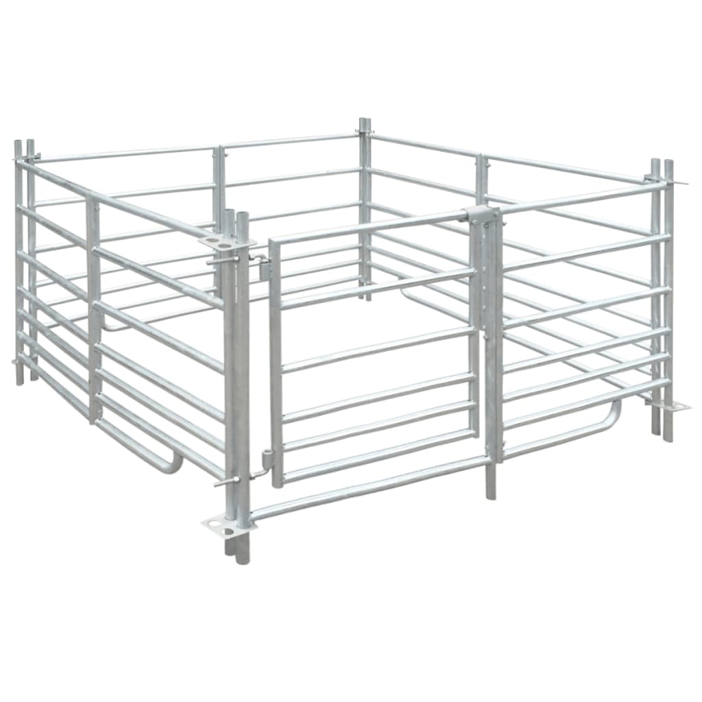 Sheep Fence 4 Panels 137 x 137 x 92 cm. Made of Galvanized Steel