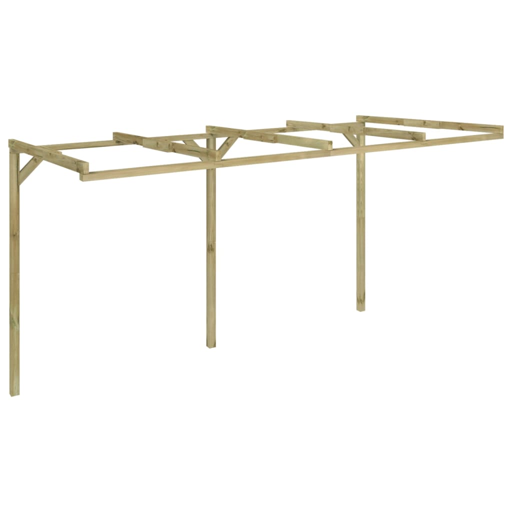 vidaXL Πέργκολα Στηριζόμενη 2 x 4 x 2,2 μ. Ξύλινη