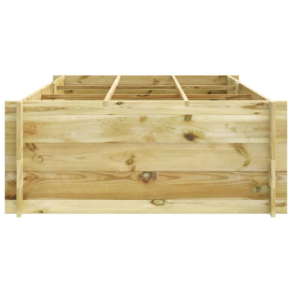 vidaXL Ζαρντινιέρα Υπερυψωμένη 150 x 100 x 40 εκ. από Εμποτισμένο Ξύλο