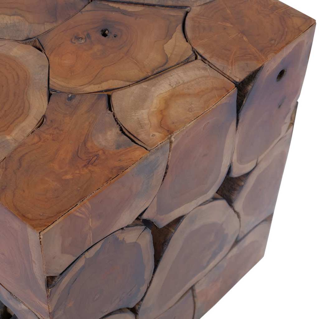 vidaXL Σκαμπό από Μασίφ Ξύλο Teak