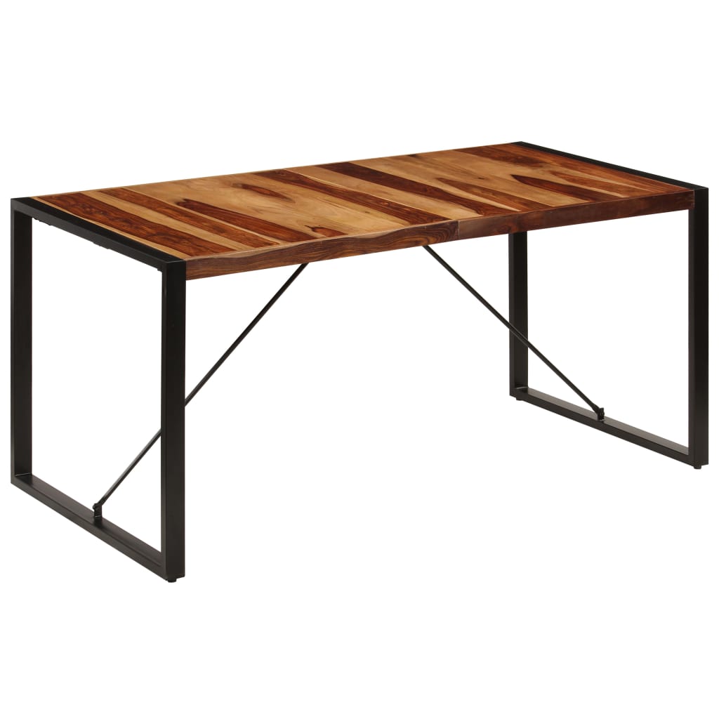 vidaXL Τραπεζαρία 160 x 80 x 75 εκ. από Μασίφ Ξύλο Ακακίας