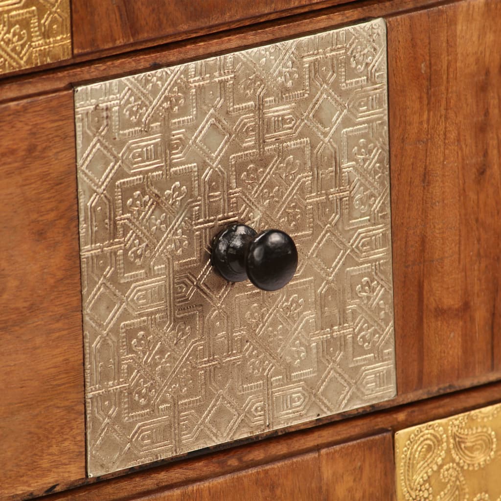 vidaXL Συρταριέρα 60 x 30 x 75 εκ. από Μασίφ Ξύλο Ακακίας