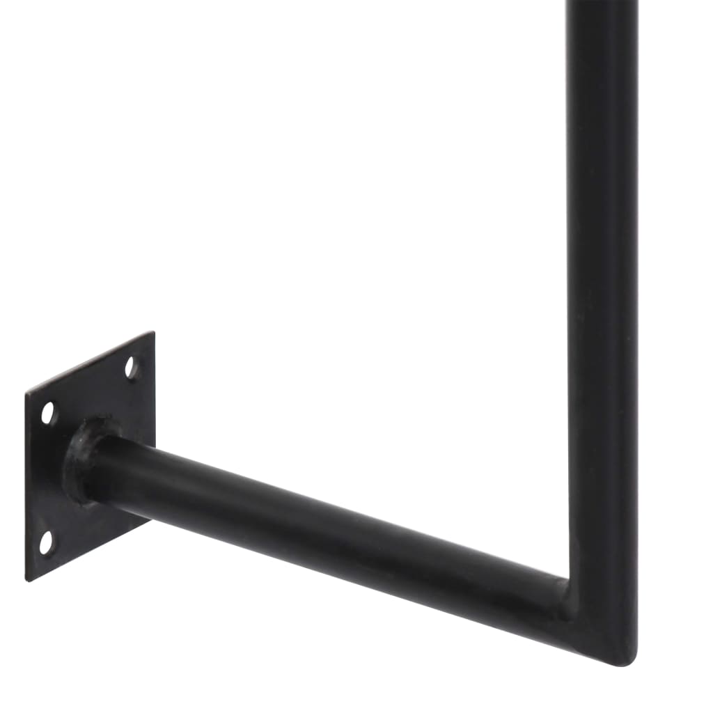 vidaXL Γραφείο Τοίχου 90 x 40 x 170 εκ. από Μασίφ Ξύλο Ακακίας