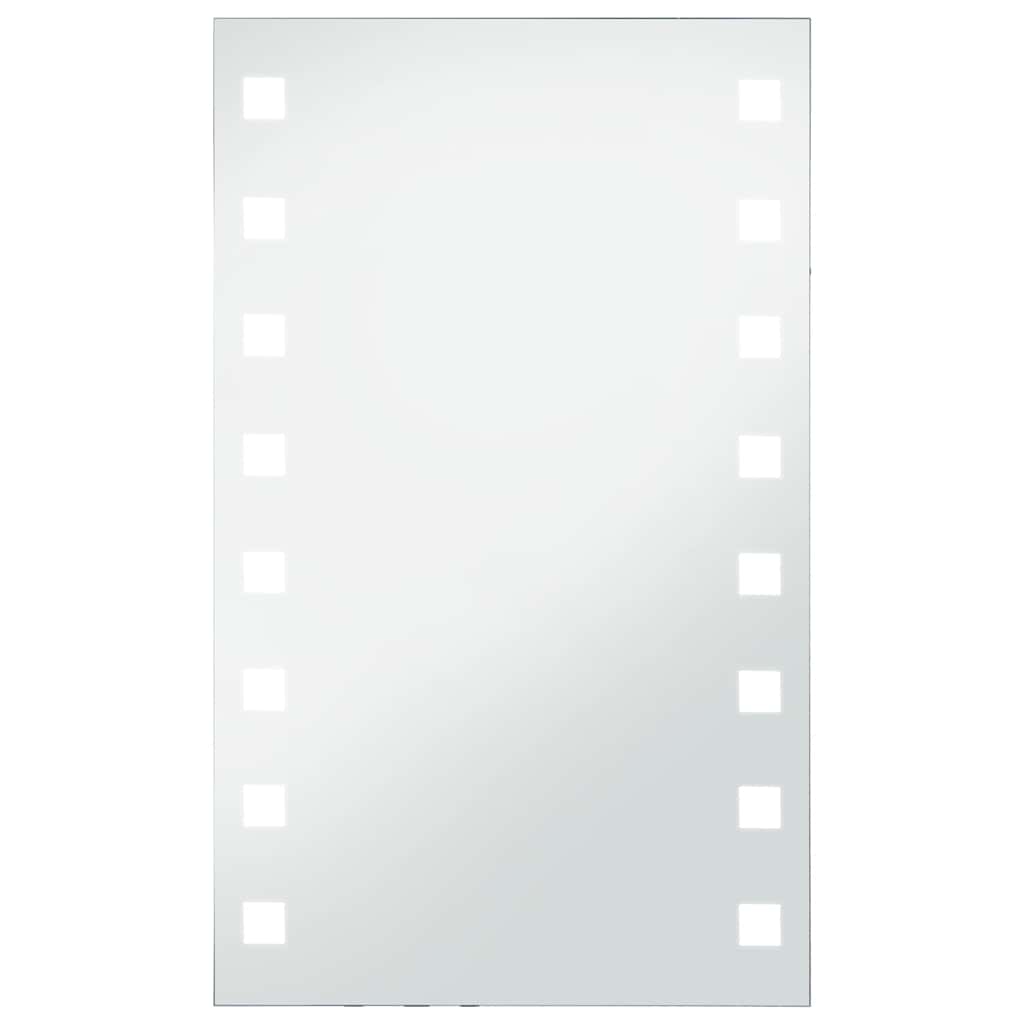 vidaXL Καθρέφτης Μπάνιου Τοίχου με LED 60 x 100 εκ.