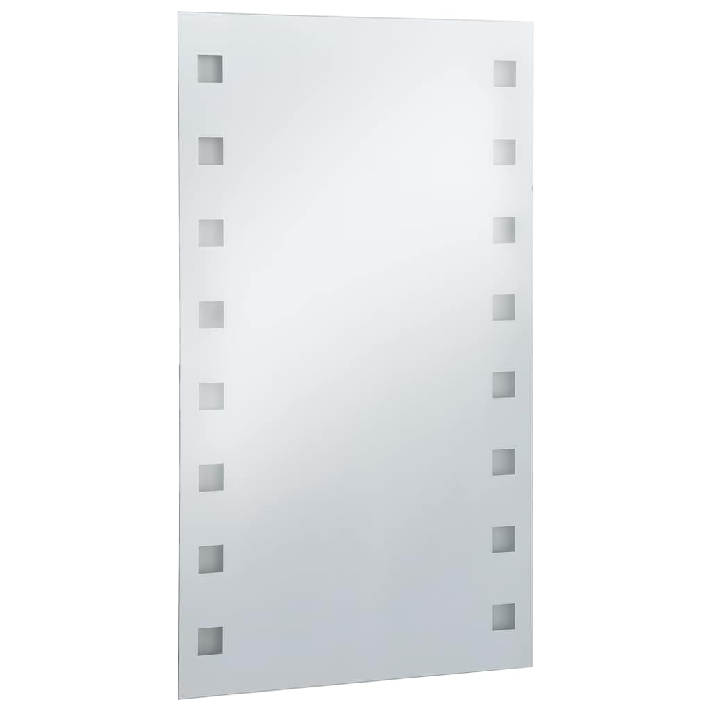vidaXL Καθρέφτης Μπάνιου Τοίχου με LED 60 x 100 εκ.