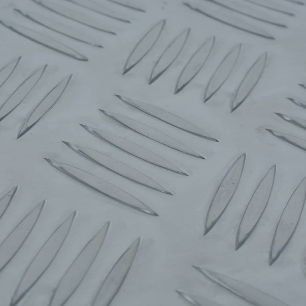 vidaXL Κουτί Αποθήκευσης Ασημί 610 x 430 x 455 εκ. Αλουμινίου