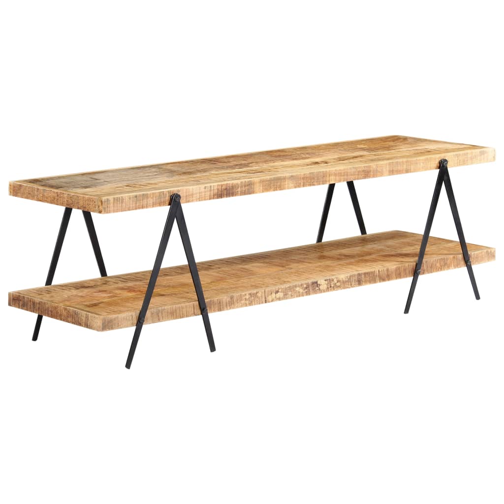 vidaXL Έπιπλο Τηλεόρασης 160 x 40 x 50 εκ. από Μασίφ Ξύλο Μάνγκο