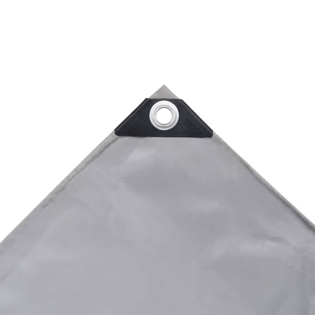 vidaXL Μουσαμάς Γκρι 1,5 x 20 μ. 650 γρ./μ.²