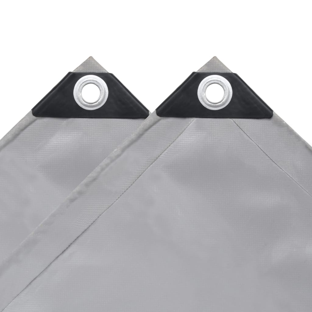 vidaXL Μουσαμάς Γκρι 1,5 x 20 μ. 650 γρ./μ.²