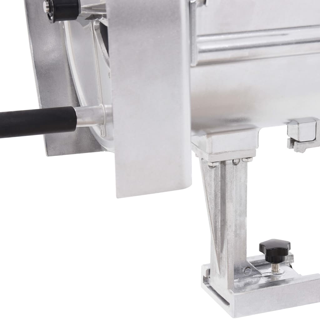 vidaXL Κόφτης Λαχανικών Χειροκίνητος Ασημί 22 x 44,5 εκ. Αλουμινίου