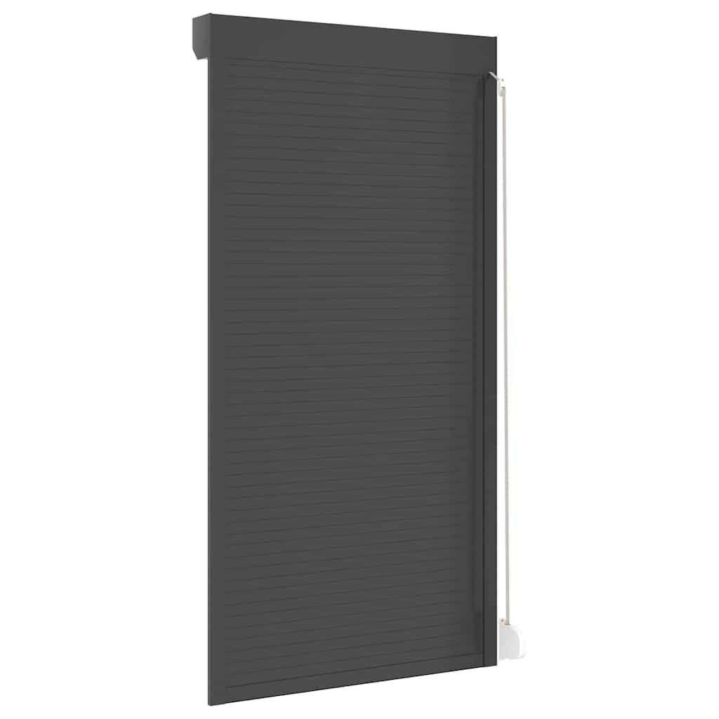 vidaXL Παντζούρι Ρολό Λευκό 110 x 220 εκ. από Αλουμίνιο