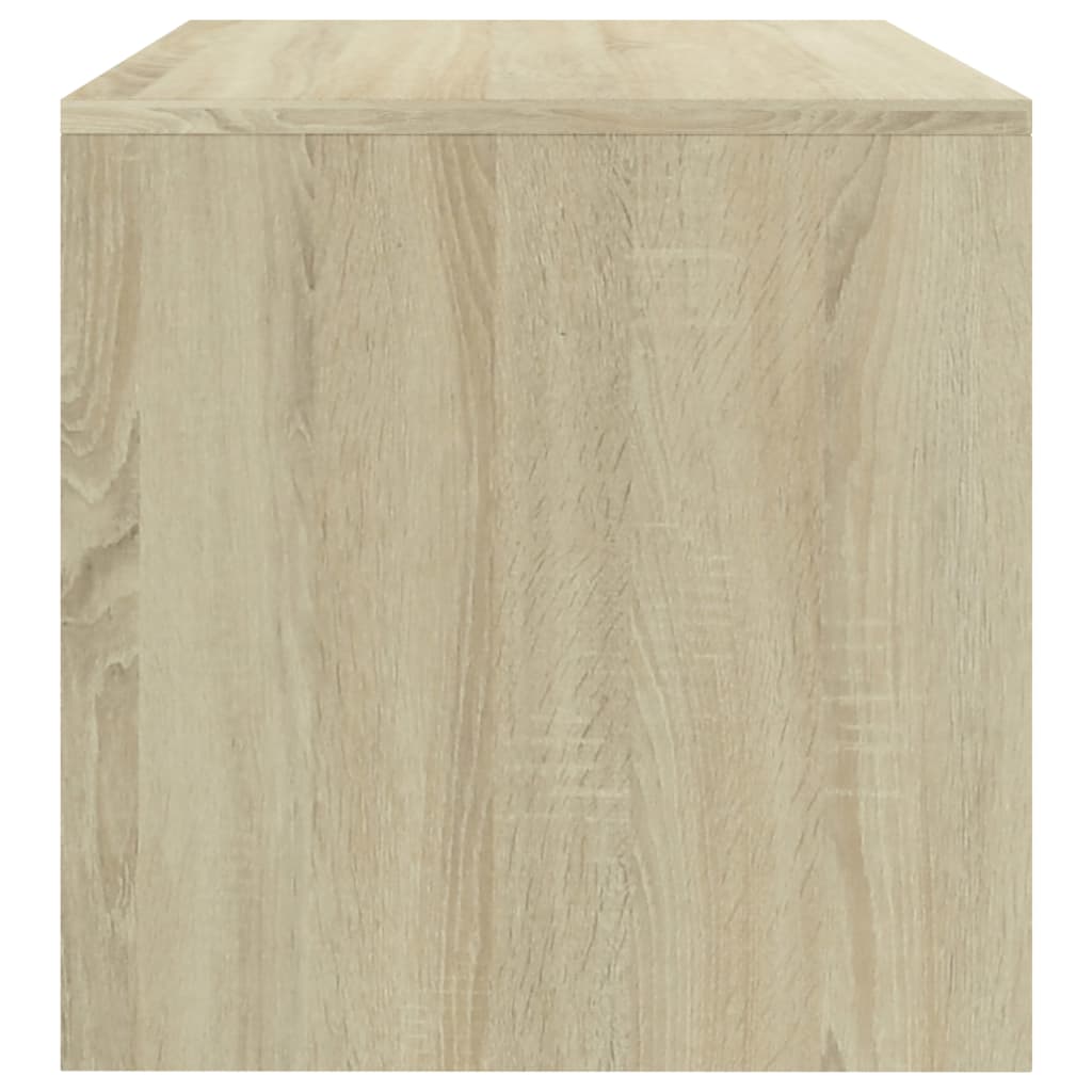 vidaXL Έπιπλο Τηλεόρασης Sonoma Δρυς 80 x 40 x 40 εκ. από Μοριοσανίδα