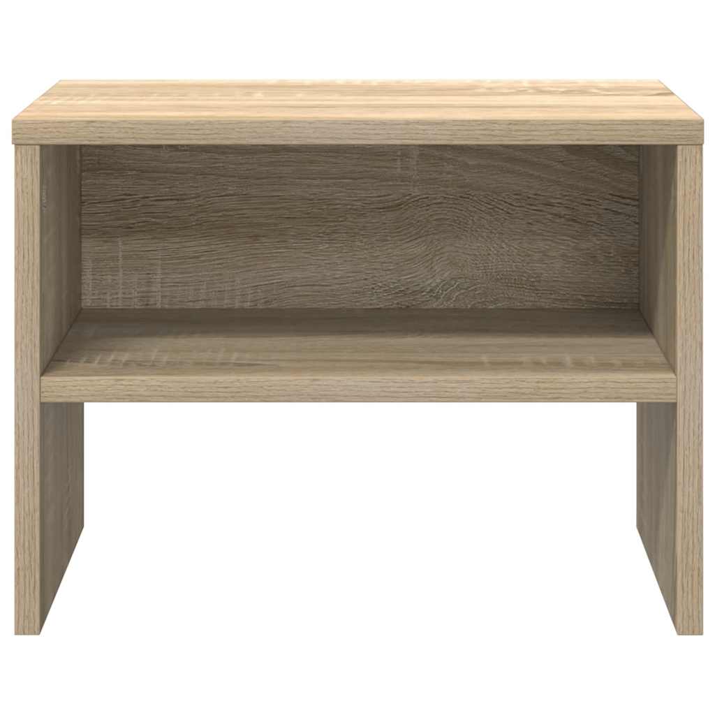 vidaXL Κομοδίνο Χρώμα Sonoma Δρυς 40 x 30 x 30 εκ. από Επεξ. Ξύλο