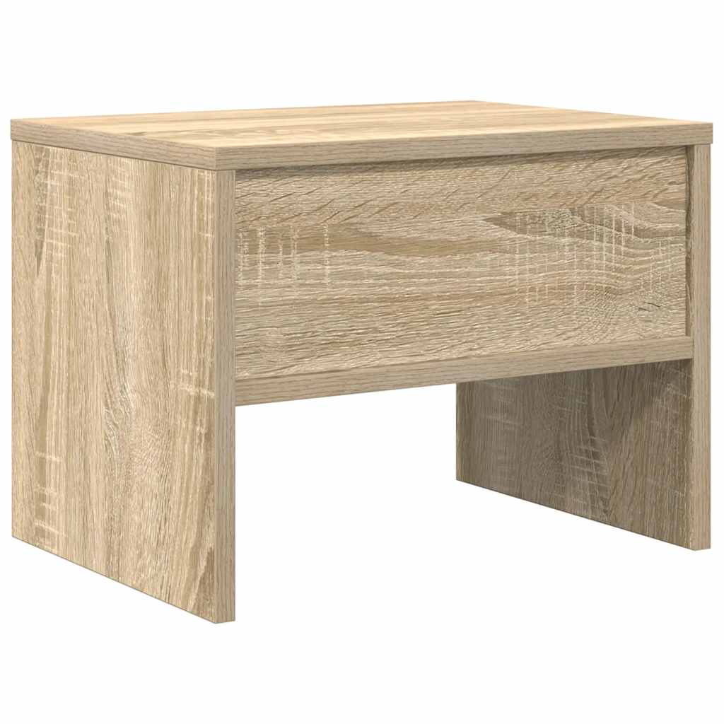 vidaXL Κομοδίνο Χρώμα Sonoma Δρυς 40 x 30 x 30 εκ. από Επεξ. Ξύλο